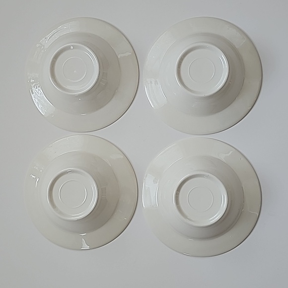 8 Pc Vintage Old Classic Prints Ohio Brown Transferware 6" Bowls, 7.25" Plates - Picture 3 of 16